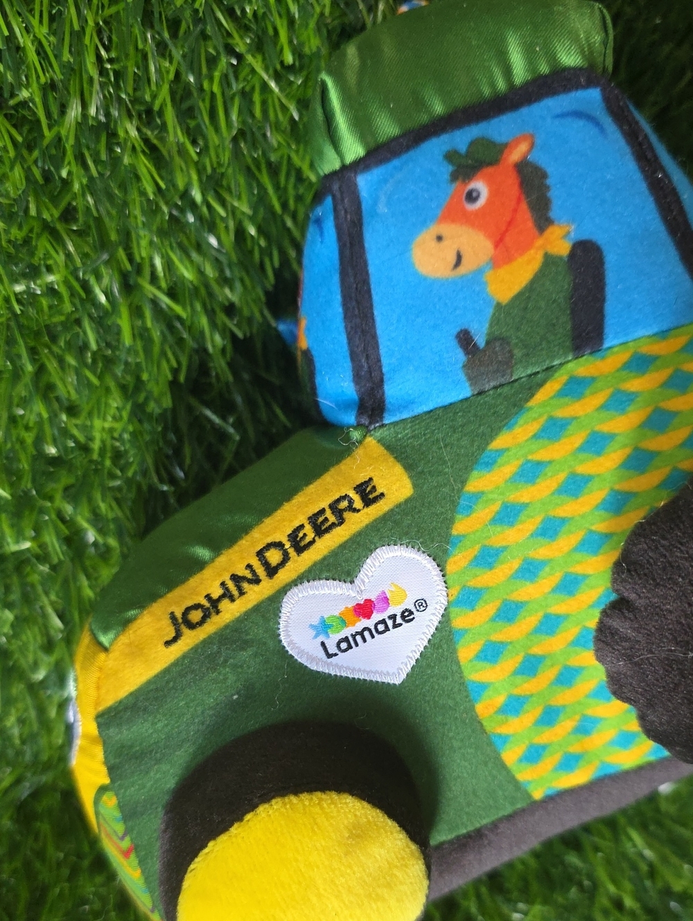 John Deere Baby Tractor Toy - Picture 2 of 5
